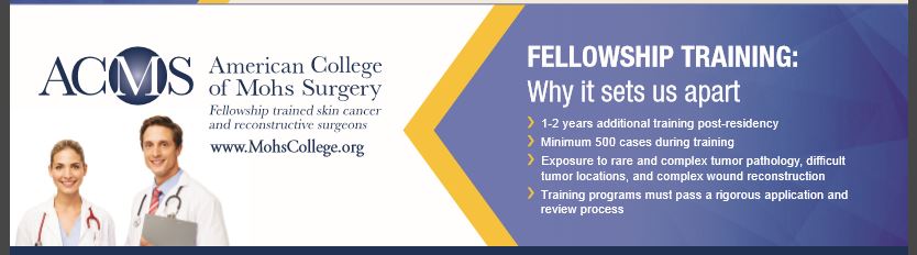 Mohs Fellowship trained surgeons